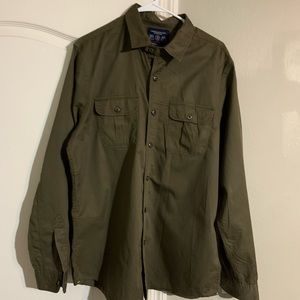 American Eagle Long Sleeve Button Up